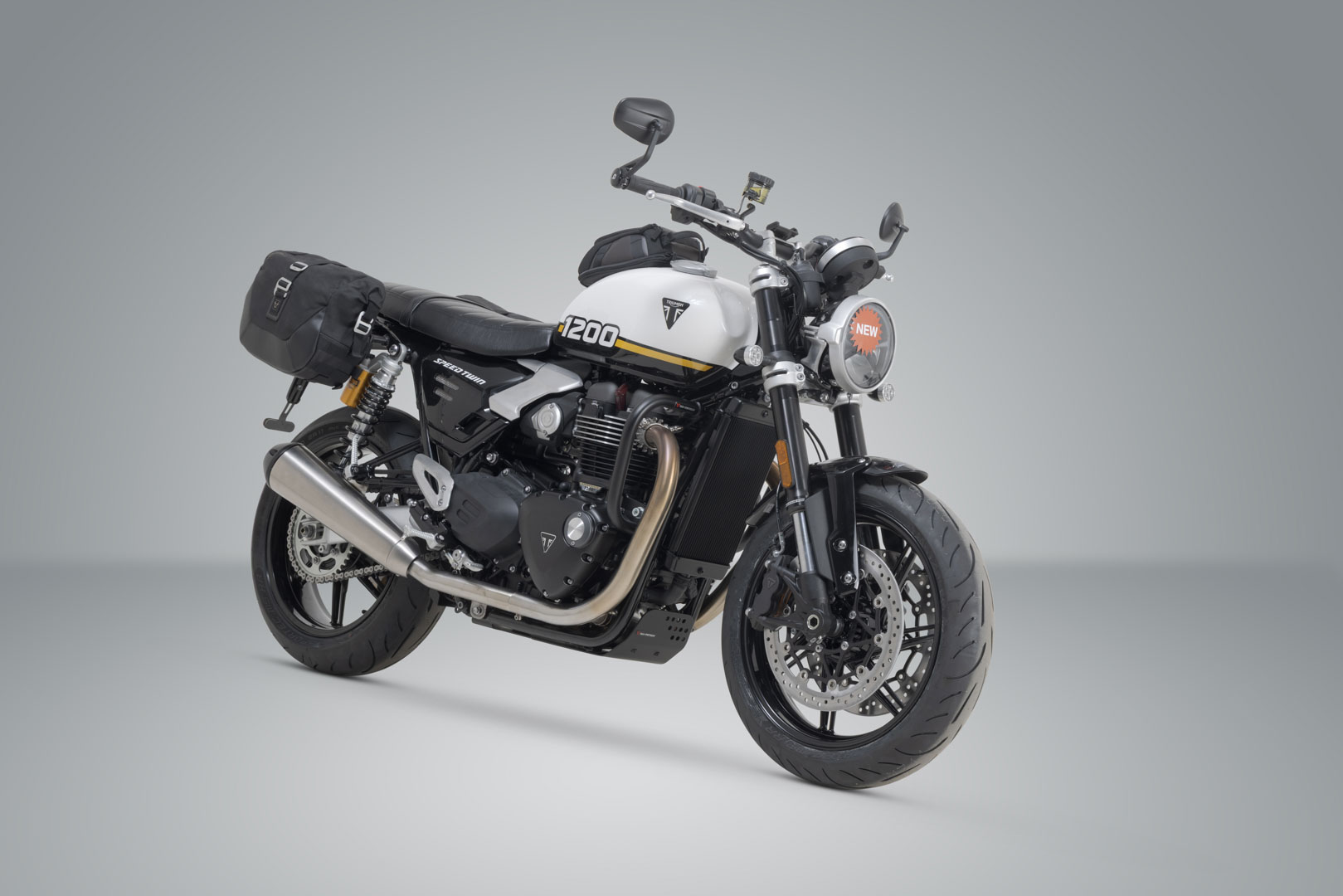 Sistem de geantă laterală SW-Motech Legend Gear LC Black Edition - Triumph Speed Twin 1200 (18-). Figura 2