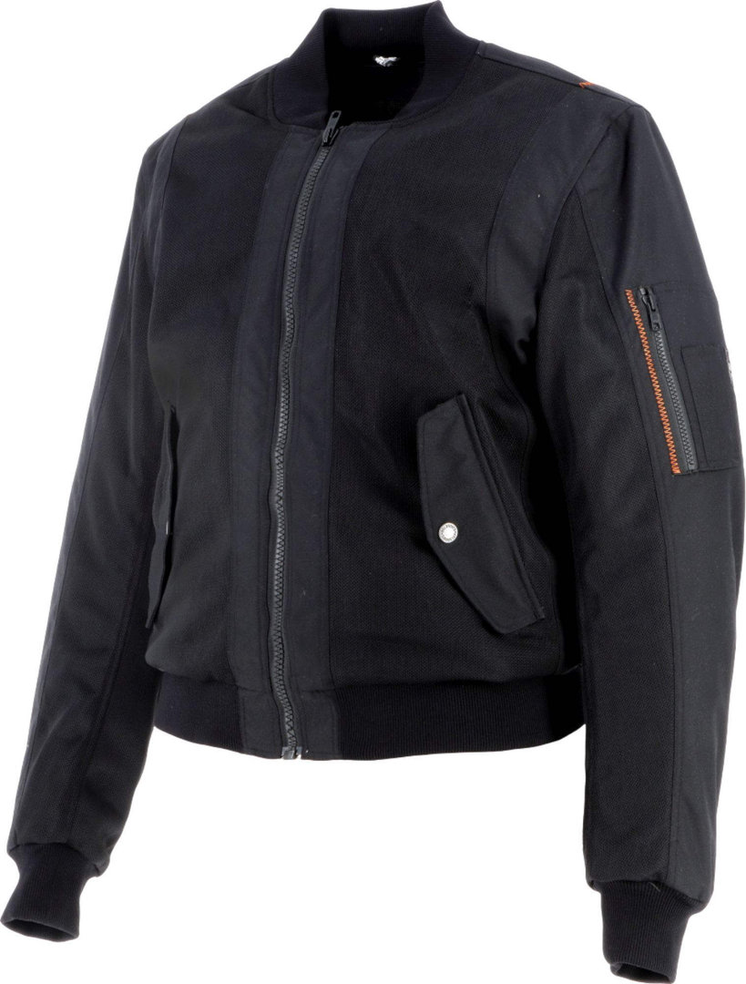 Helstons Elis Air Motorcycle Textile Jacket black L Figure 3