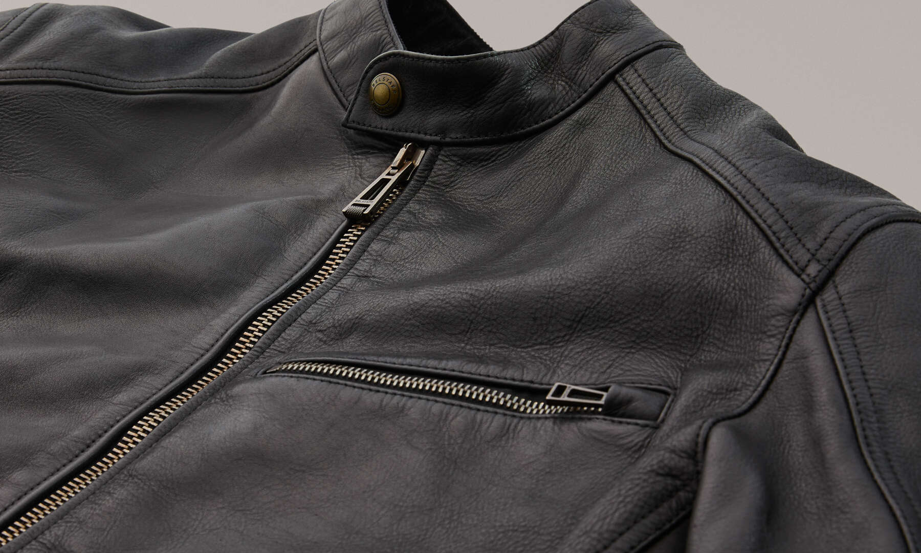 Belstaff Vanguard Motorrad Ledejacke M Abbildung 2