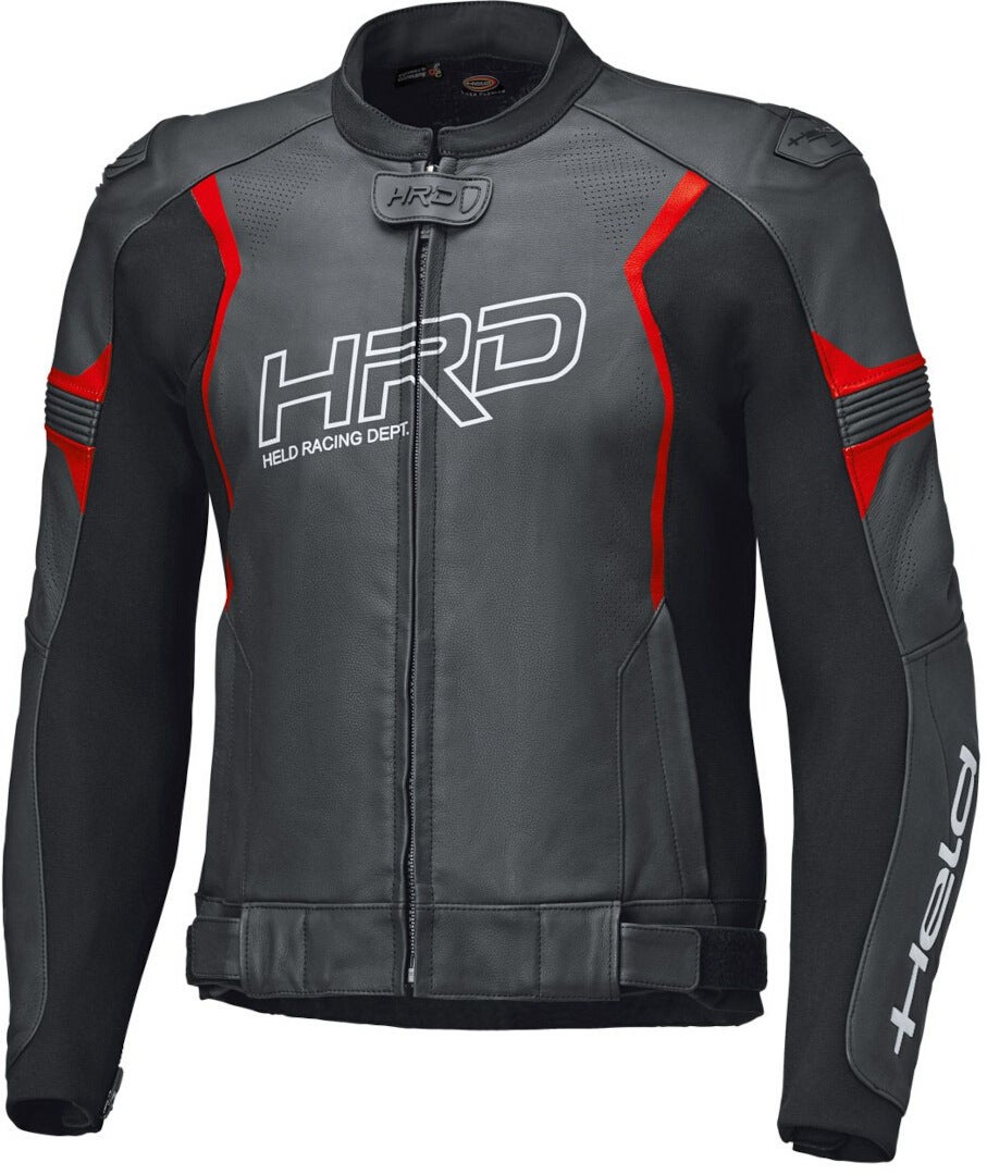 Held Street Rocket 4 Motorrad Lederjacke schwarz/rot 60 Abbildung 1