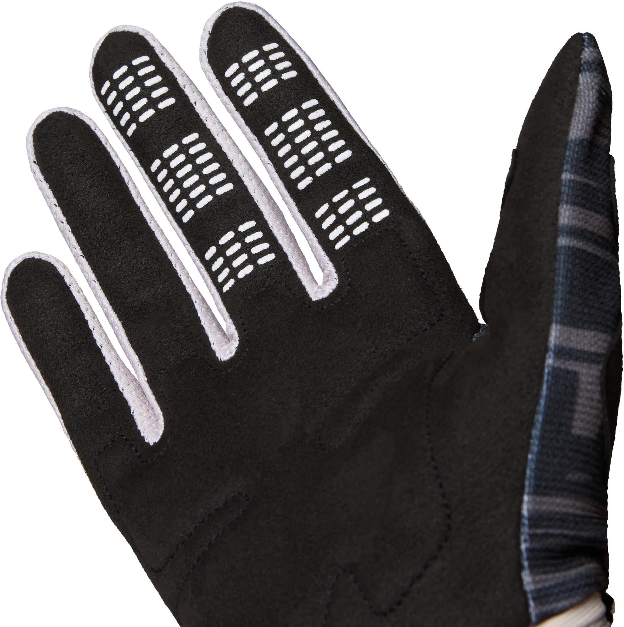 FOX 180 Diffuse Special Edition Jeugd motocrosshandschoenen zwart/grijs/wit YS Figuur 3