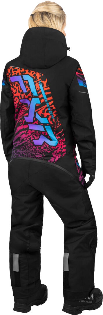 Side view of FXR CX F.A.S.T. Insulated Safari Ladies One Piece Snowmobile Suit