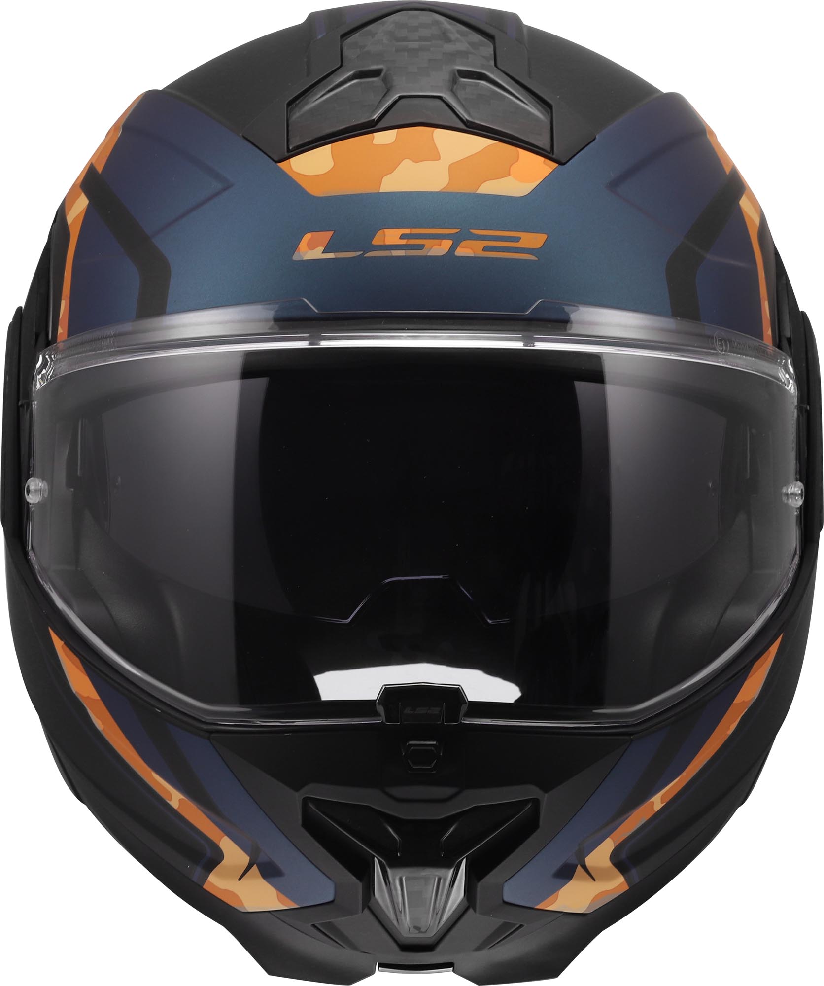 LS2 FF910 Advant II Glide Elmetto nero/arancione XXXL (65/66) Figura 3