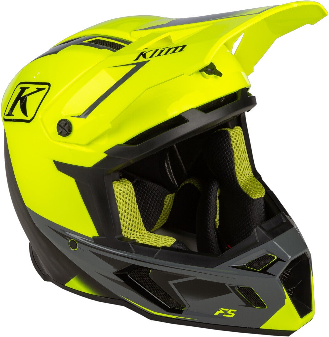 Klim F5 Legion Hi-Vis Casco Motocross M (56/57) Figura 3