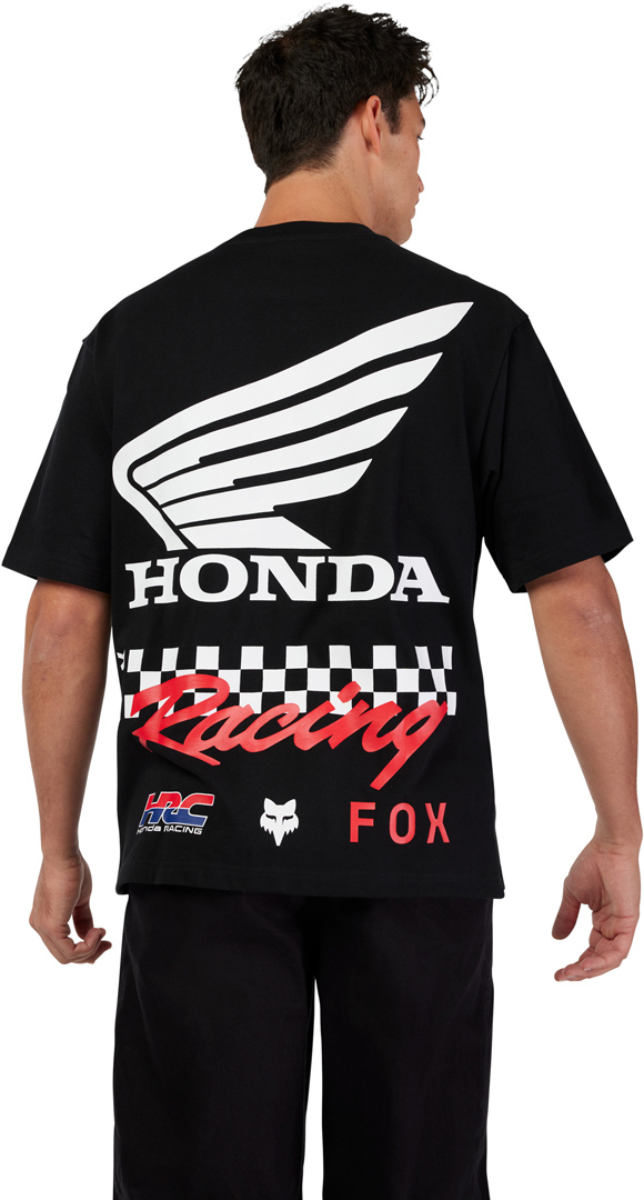 FOX Honda Oversized Maglietta nero L Figura 5