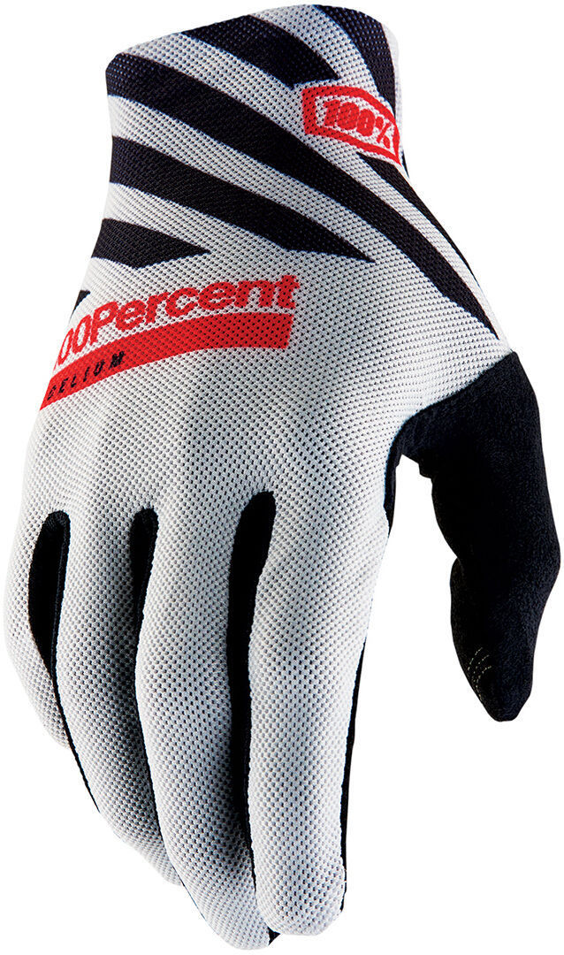 100% Celium Fiets handschoenen grijs/zwart M Figuur 1
