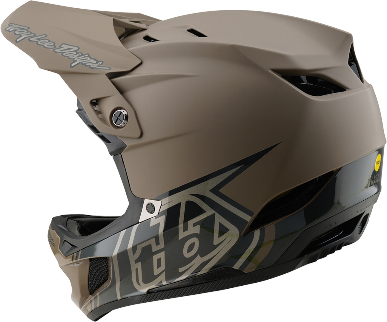 Troy Lee Designs D4 Mips Stealth Composite Downhill Helm M (57/58) Abbildung 3