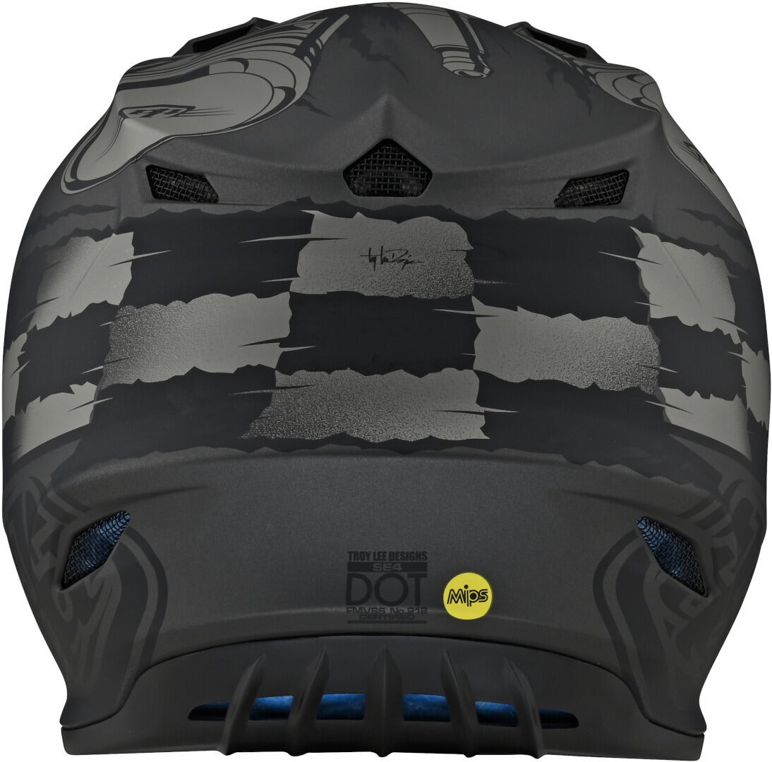 Troy Lee Designs SE4 Strike Casco da motocross giovanile M Figura 4