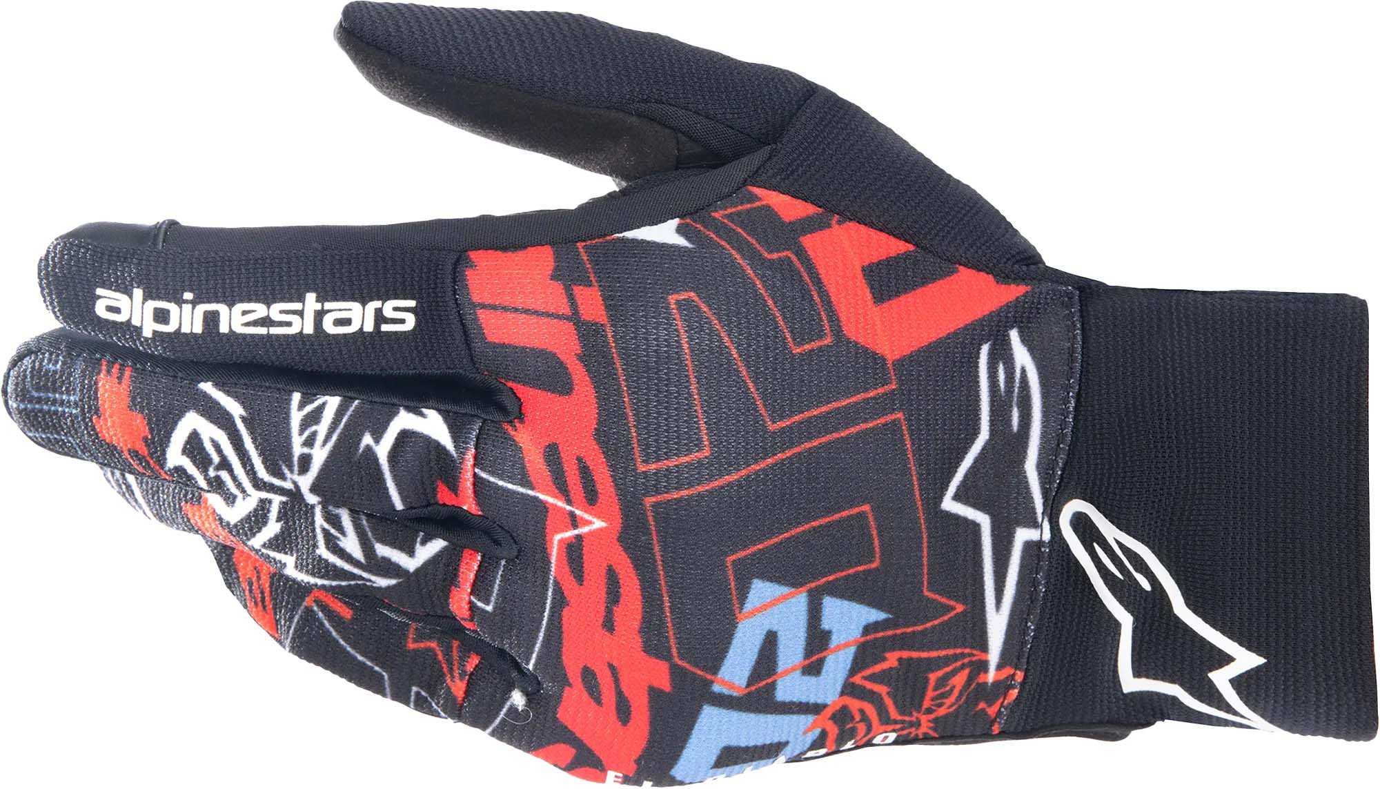 Alpinestars FQ20 Reef Motorcykel handsker sort/grå/rød L Figur 2