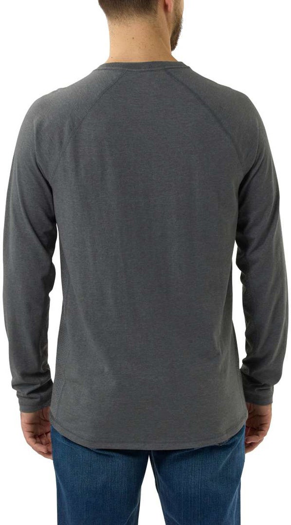 Carhartt Force Flex Pocket Langarmshirt dunkelgrau XXL Abbildung 2