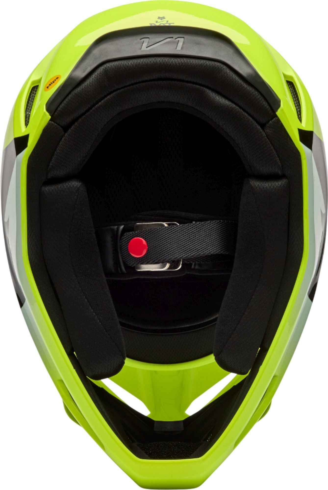 FOX V1 Shield Casco da motocross giallo L (59/60) Figura 6