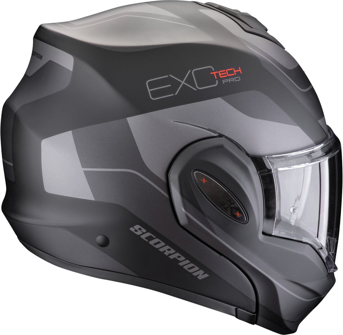 Scorpion Exo-Tech Evo Pro Commuta Casco negro mate/plateado L (58/59) Figura 2