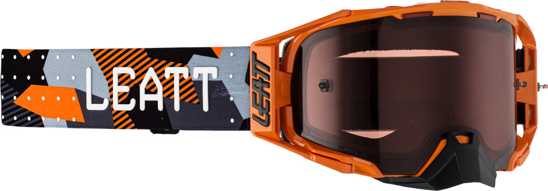 Leatt Velocity 6.5 Ochelari de motocross Portocaliu/Negru Figura 1