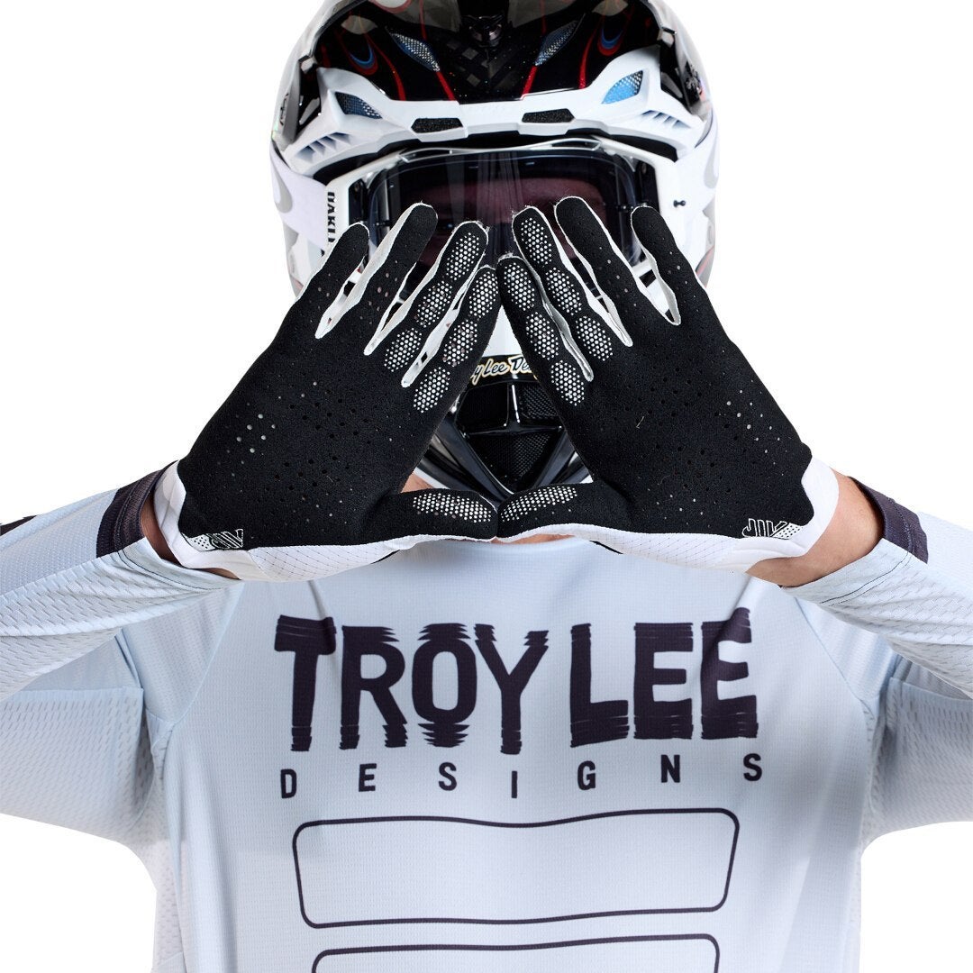 Troy Lee Designs Air Mono Luvas de motocross Branco L Figura 7