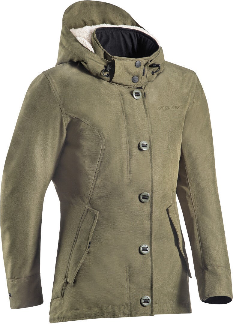 Ixon Bellecour Veste textile de moto de dames Kaki XL Figure 1