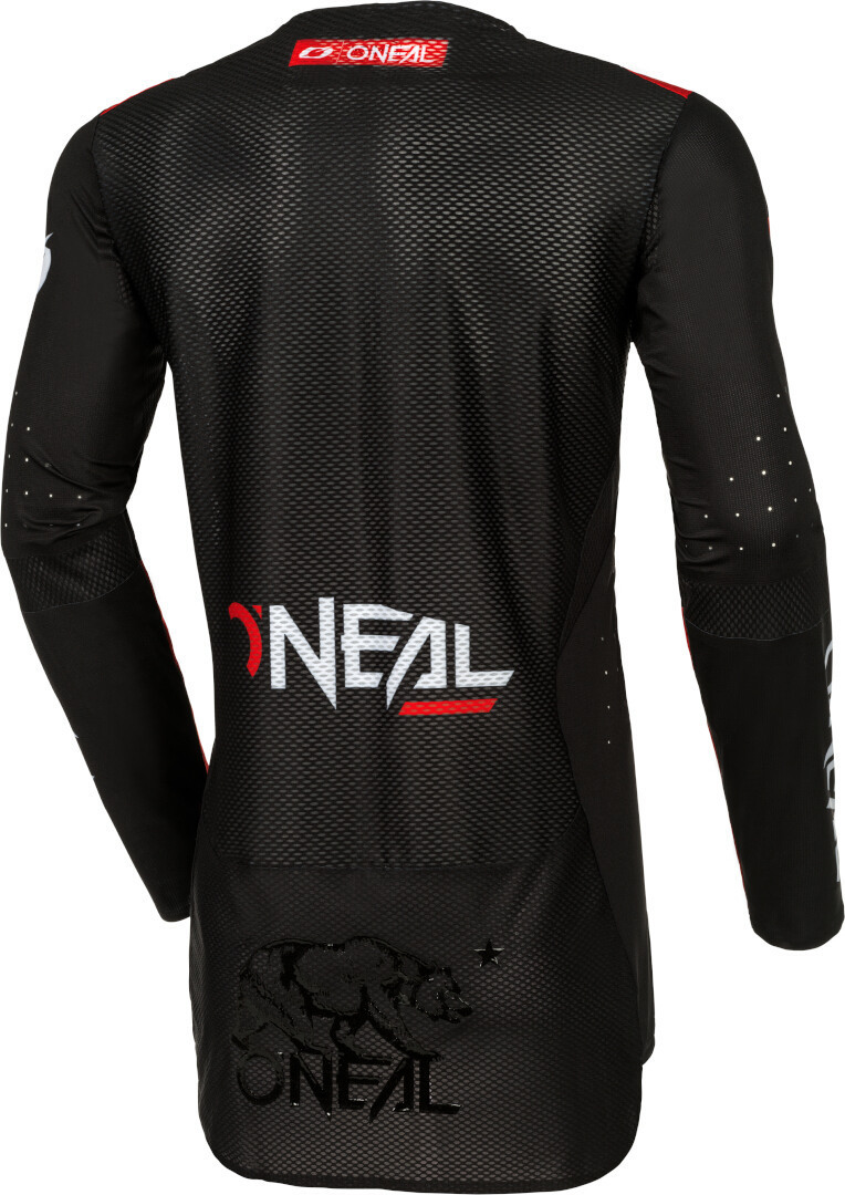 Oneal Prodigy Five Three Motocross trøje sort/rød L Figur 2