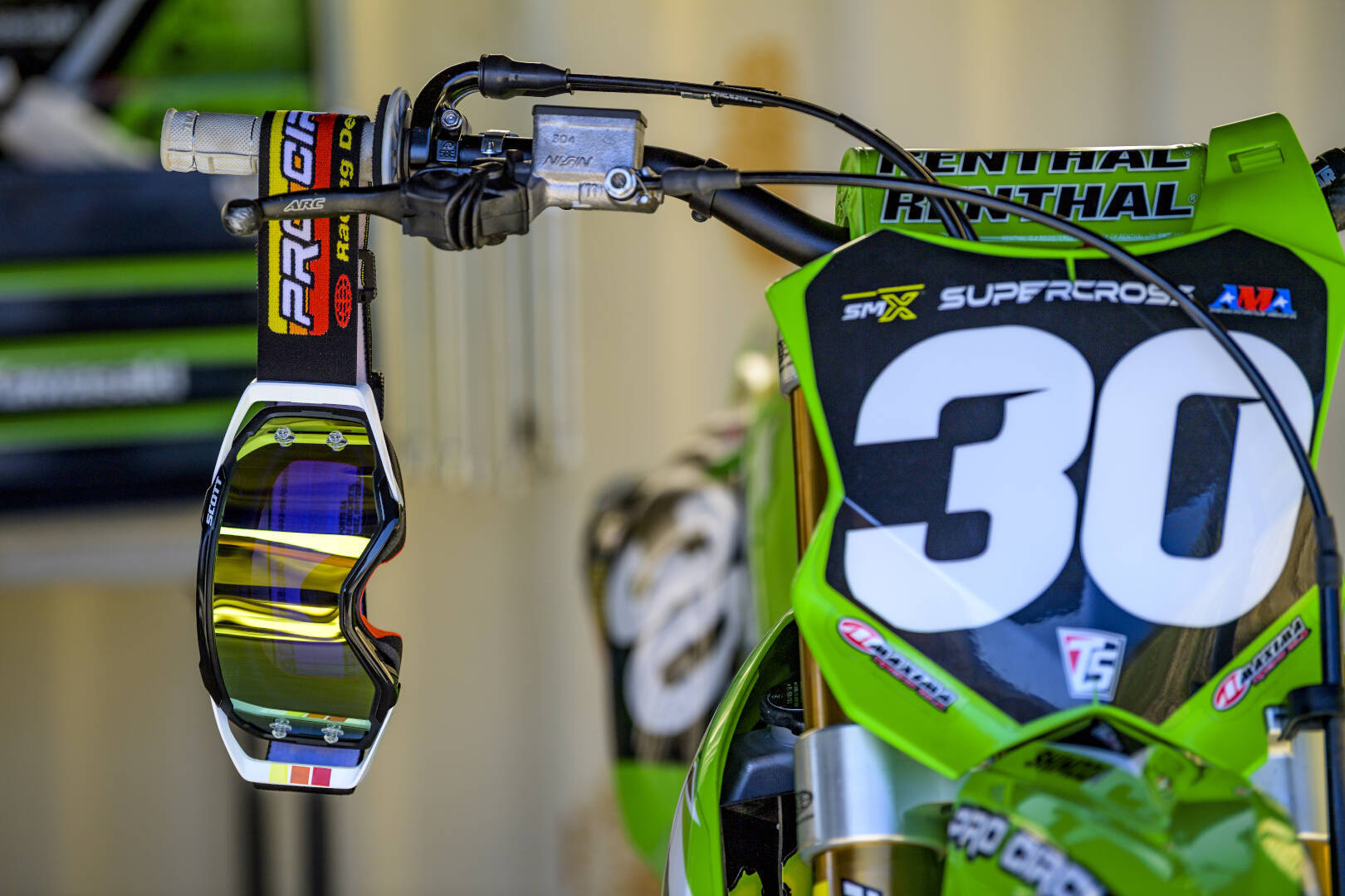 Scott Prospect Pro Circuit Motocross Glasögon Figur 5