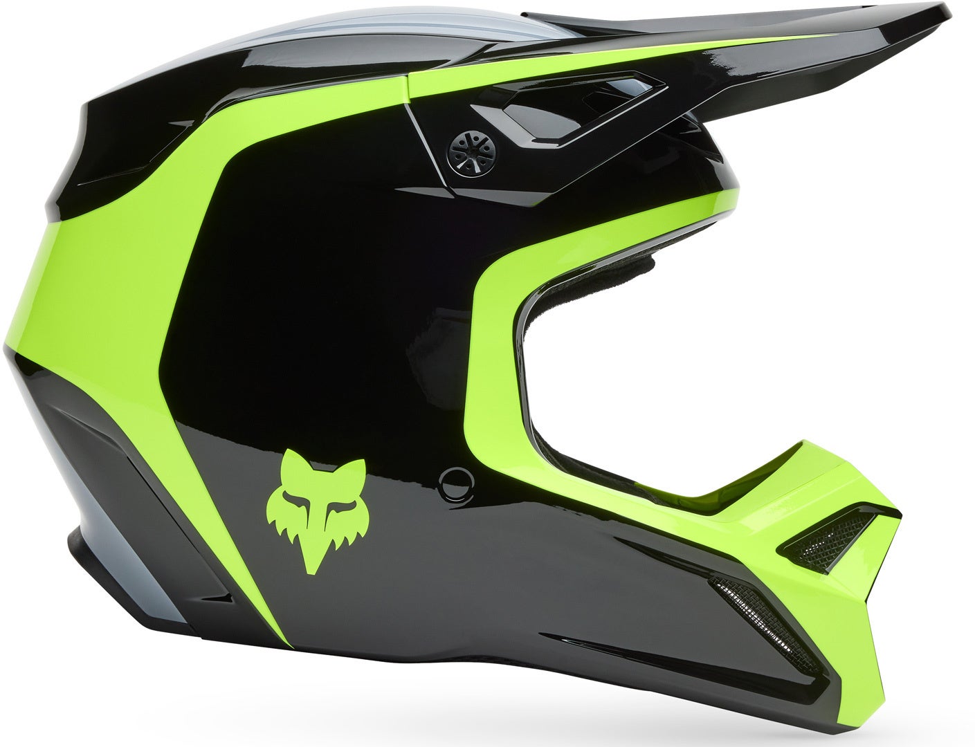 FOX V1 Flow MIPS Casco da motocross nero/giallo S (55/56) Figura 6