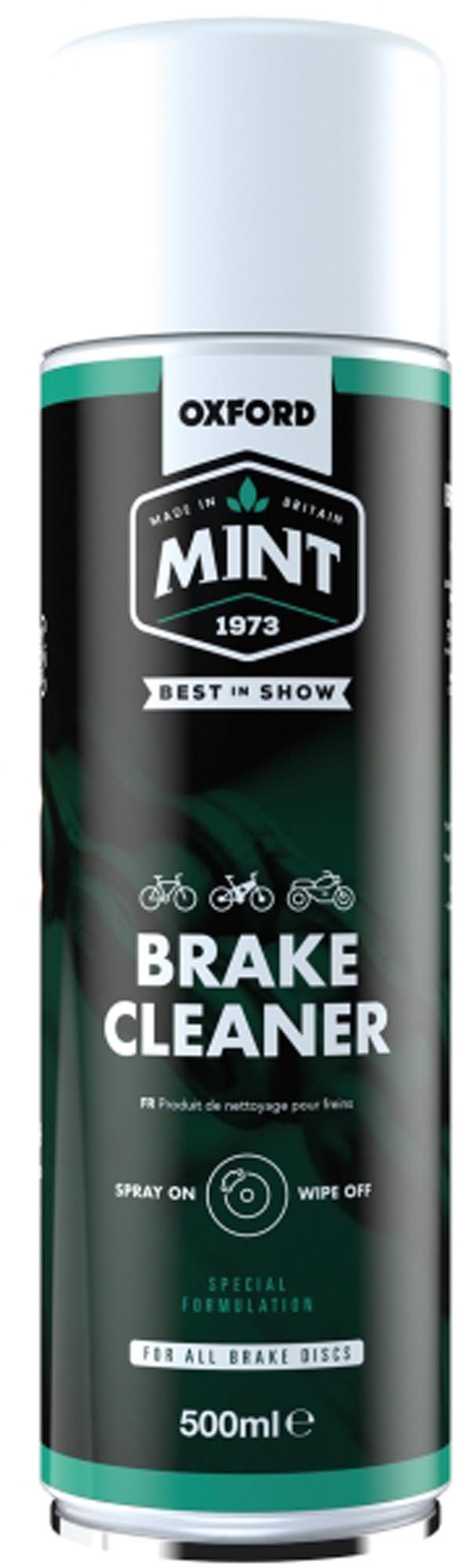 Oxford Mint Brake Cleaner 500ml-image-ca3cc86626d9c23383c97c0d1c8d9826