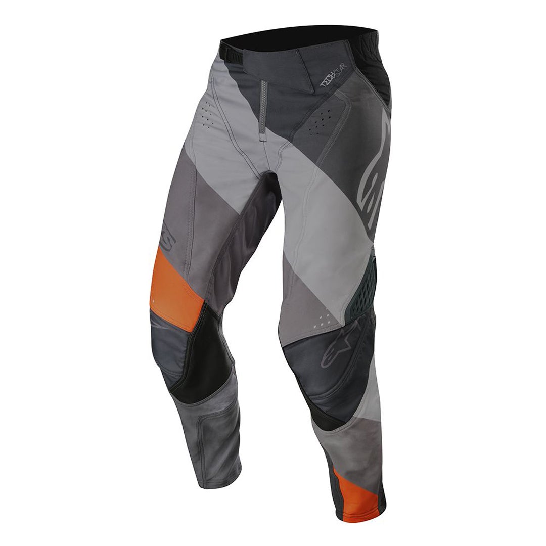 Alpinestars Techstar Venom Motocross Hose 2018 schwarz/orange 40 Abbildung 1