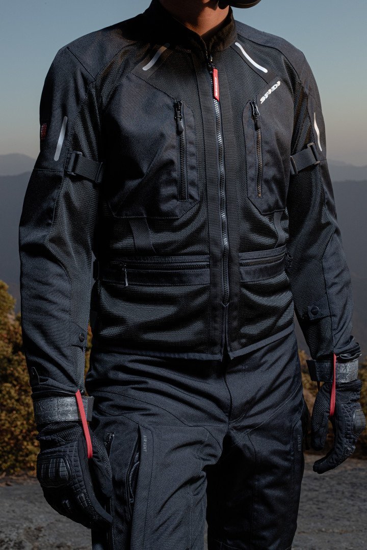 Spidi Tech Armor Veste textile moto noir XL Figure 4