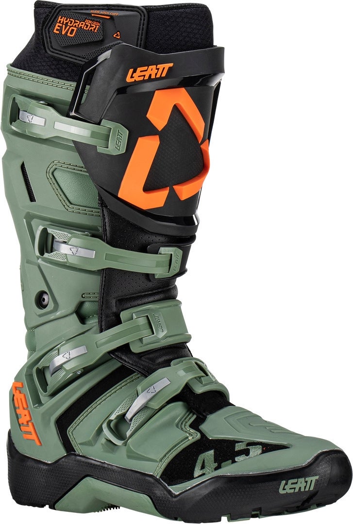 Leatt 4.5 HydraDri Bottes de motocross imperméables noir/vert 43 Figure 1