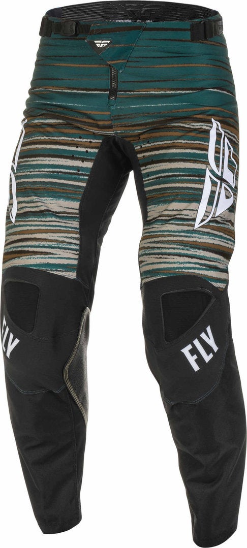 Fly Racing Kinetic Wave Motocross bukser sort/blå/hvid 30 Figur 2