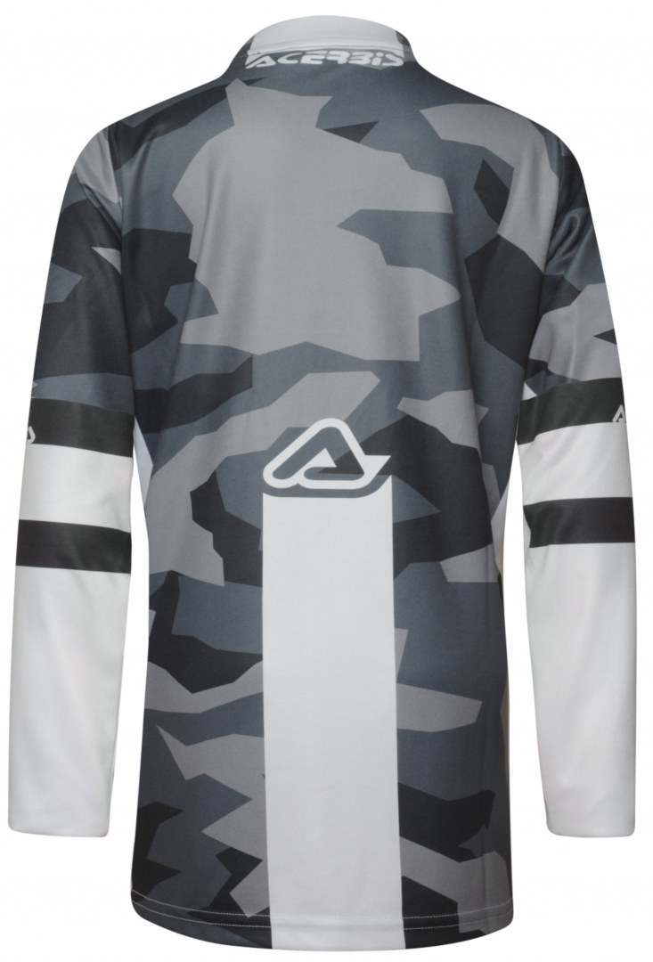Acerbis Skyhigh Tricou de motocross pentru copii Gri XS Figura 2