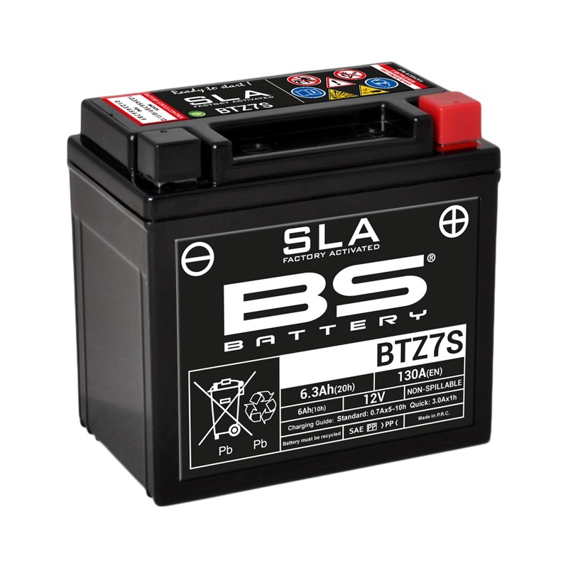 BS-batteri Fabriksaktiverat underhållsfritt SLA-batteri - BTZ7S Figur 2