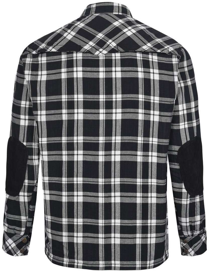 Bores Lumberjack Premium Cămașă de motocicletă alb/negru XL Figura 3