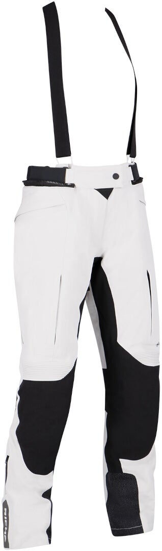 Richa Atlantic 2 Gore-Tex waterproof Motorcycle Textile Pants light grey/black L Figure 1