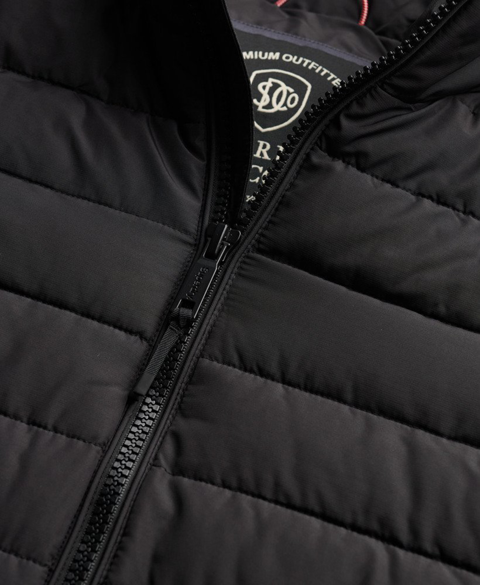 Superdry & Co Fuji Gewatteerd jasje Zwart M Figuur 2