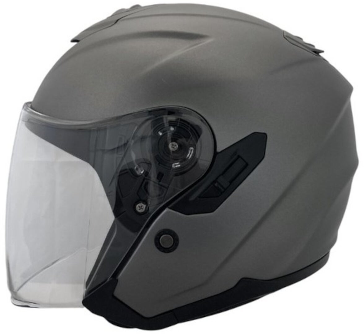 APEX JT300 Jet Helmet grey matt M (57/58) Figure 1