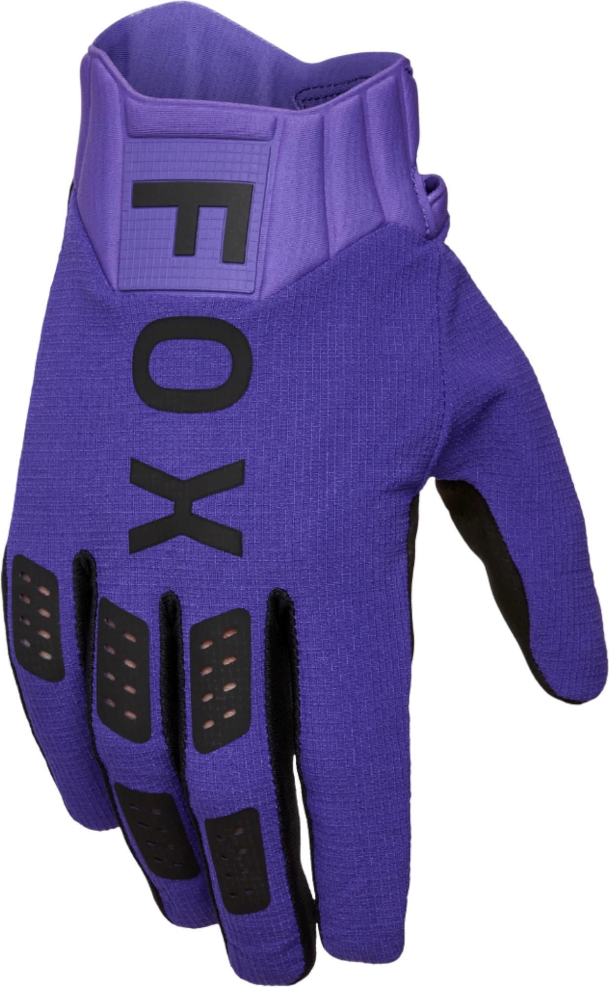 FOX Flexair Motocross handsker lilla/sort L Figur 1