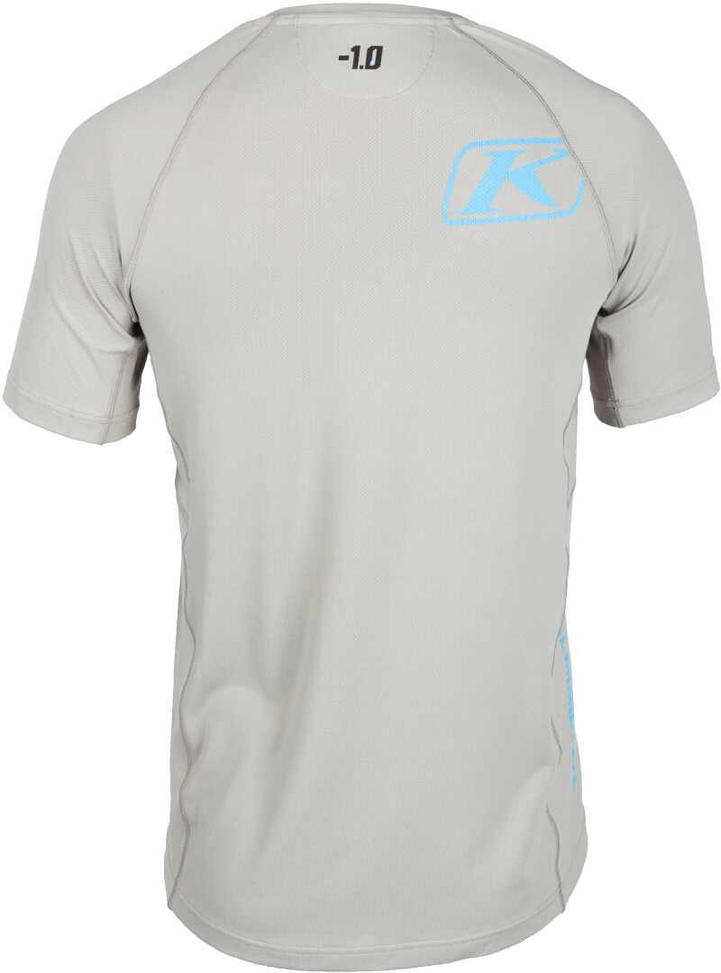 Klim Aggressor -1.0 Cooling 2023 Tricou funcțional cu mânecă scurtă Gri L Figura 2