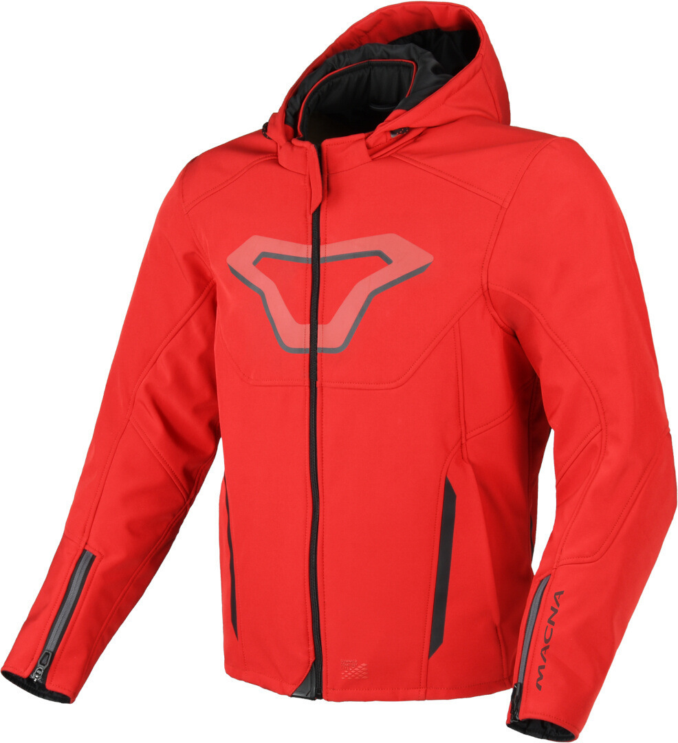 Macna Atracor Motorcycle Textile Jacket red XL Figure 1