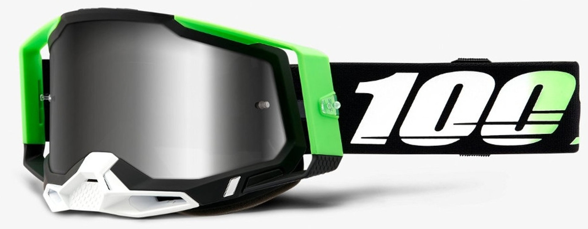100% Racefraft 2 Extra Kalkuta Motocross skyddsglasögon Figur 1