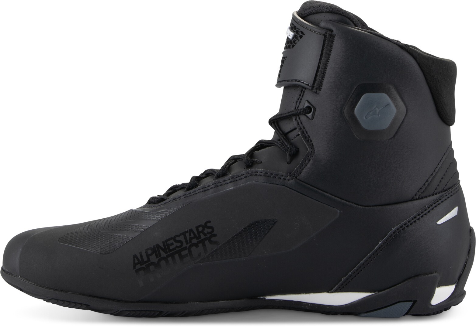 Alpinestars Faster-4 Motorcykel Skor svart/vitt 6 Figur 6