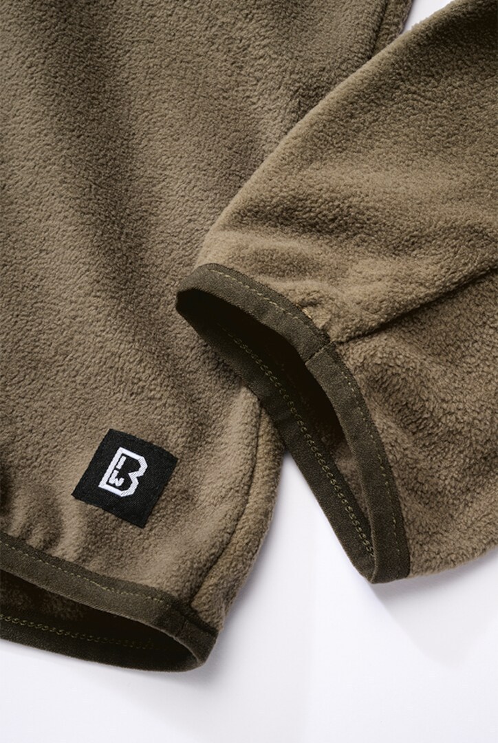 Brandit Fleece Ripstop Свитер на молнии Олив 7XL Рисунок 2