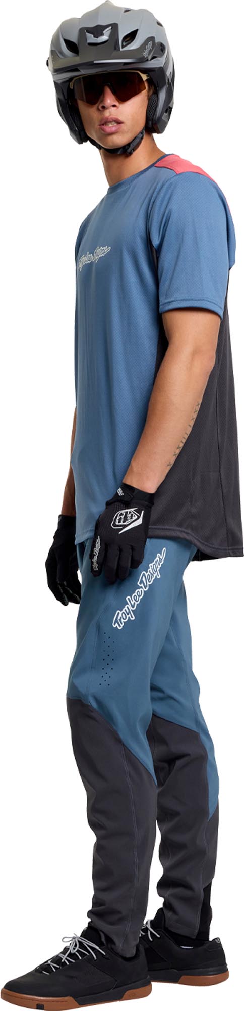 Troy Lee Designs Stage Mono Bicycle Pants blue/grey 30 Figure 13