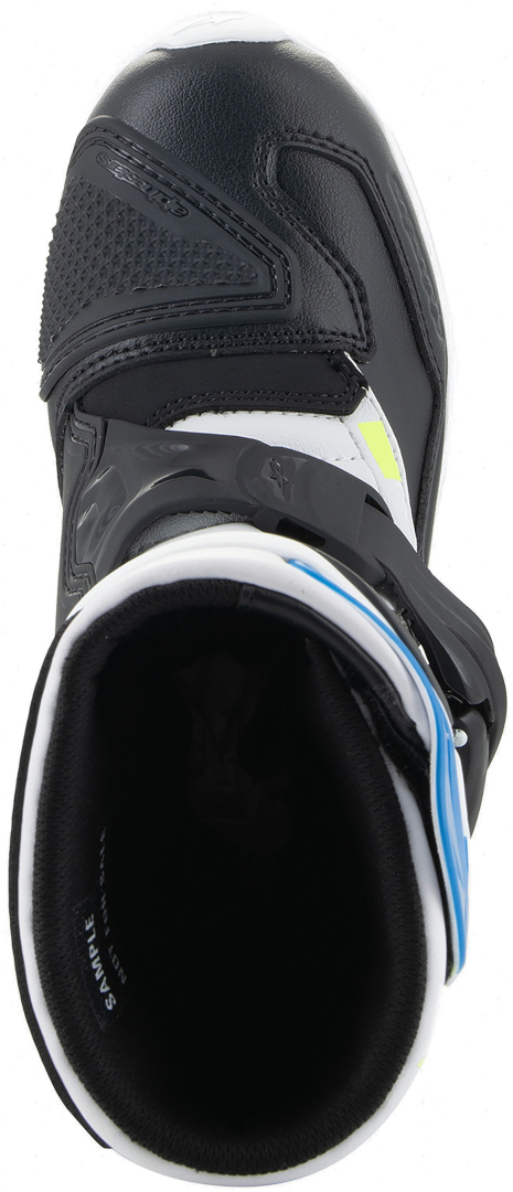 Alpinestars Tech 3S Cizme de motocross pentru copii Alb/Negru/Albastru 28 Figura 3