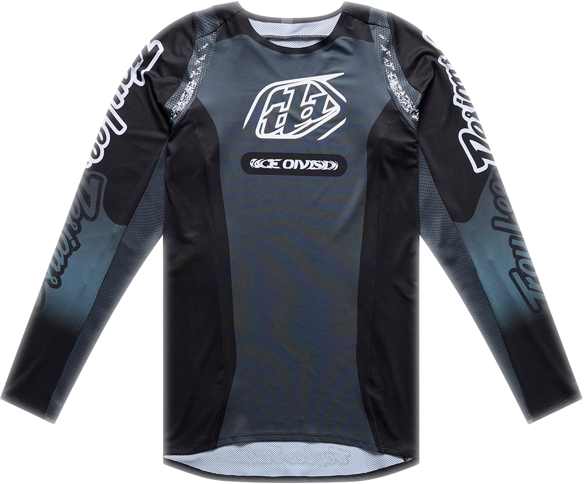 Troy Lee Designs SE Pro Sever Motocross Jersey schwarz/grau M Abbildung 1