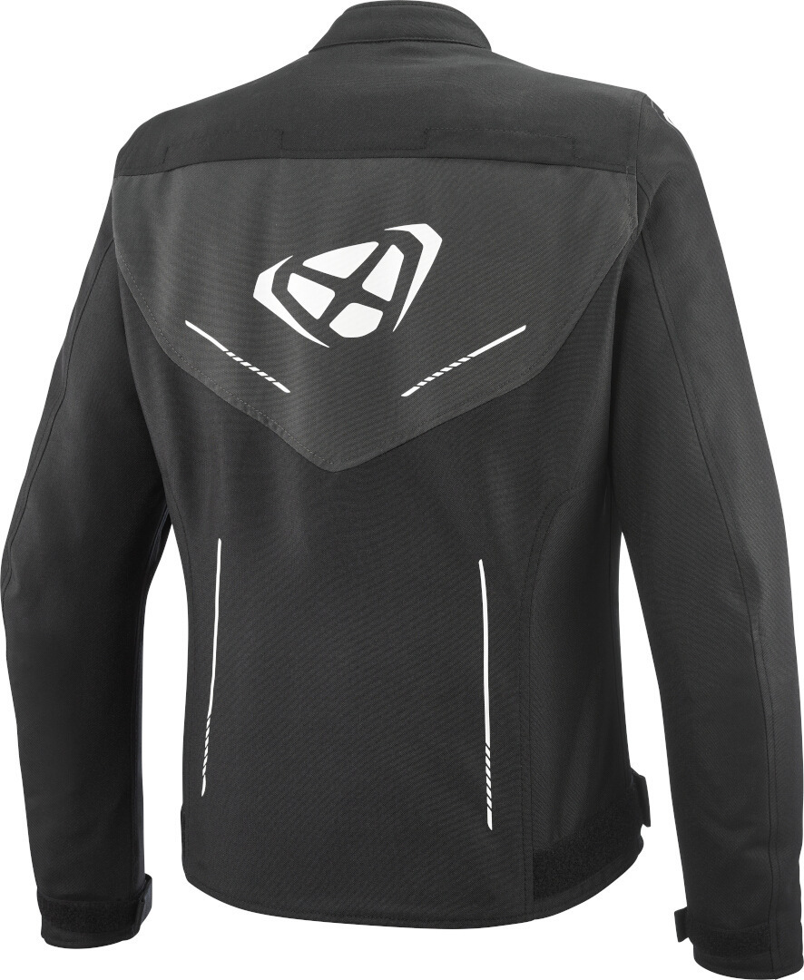 Ixon Prodigy Jachetă impermeabilă pentru motociclete alb/negru 3XL Figura 2