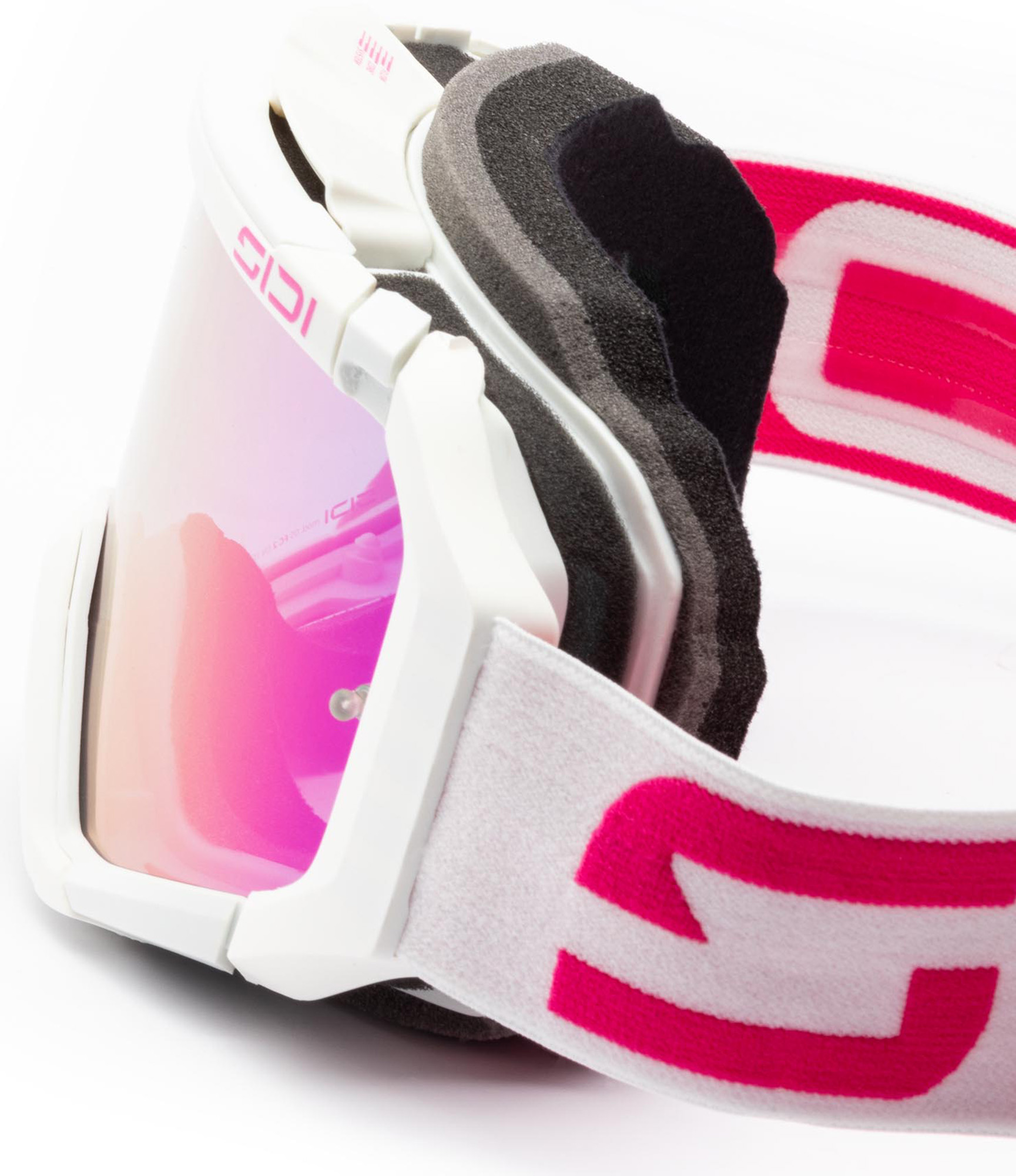 Sidi Fulmen Mirror Motokrosové brýle bílá/růžová Obrázek 4
