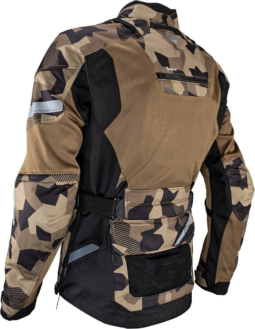 Leatt ADV FlowTour 7.5 waterproof Motorcycle Textile Jacket camouflage M Figure 3