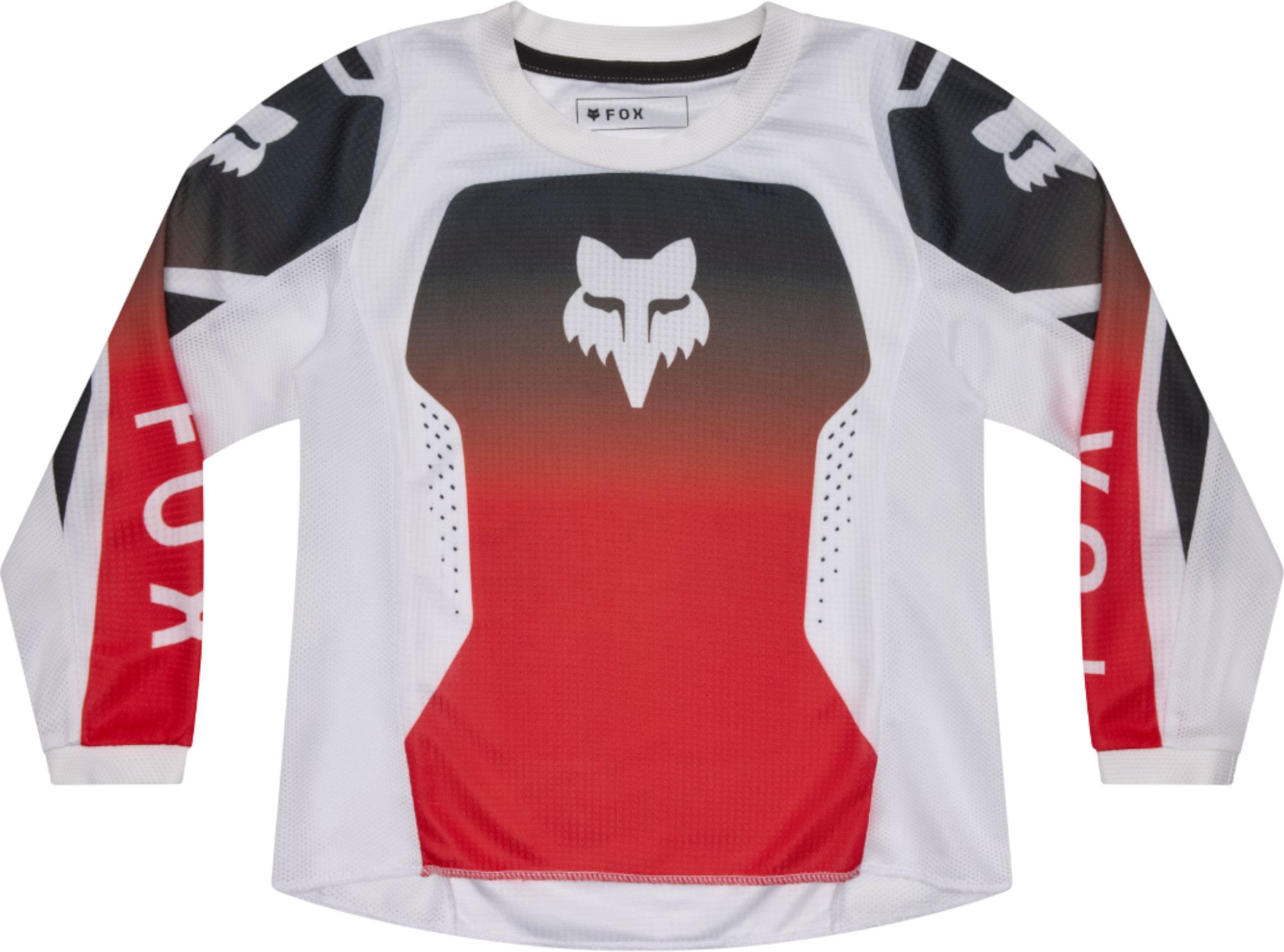 FOX 180 Shield Tricou de motocross pentru copii roșu/alb/negru K-S Figura 1