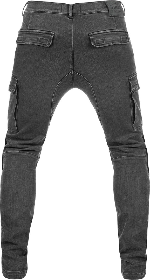 Replay Shift Jeans moto gris 34 Figure 3