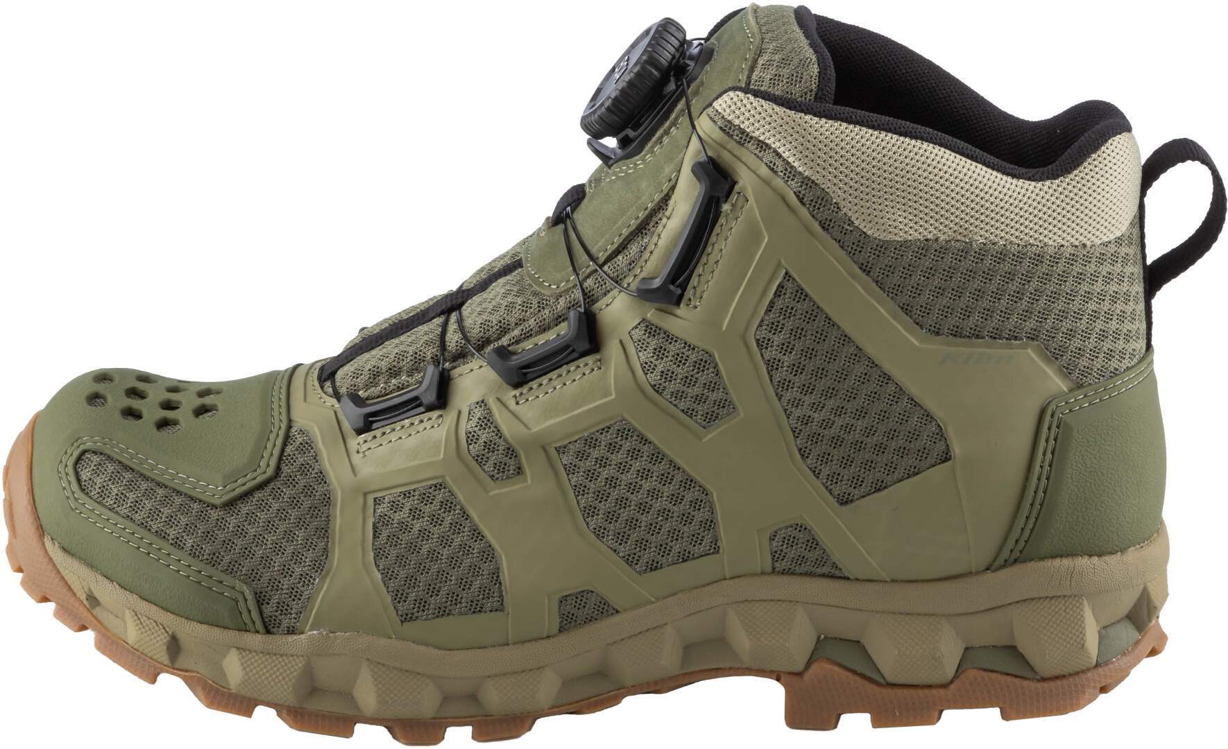 Klim Ridgeline 2025 Leder-/Mesh Motorradstiefel grün 8 (41) Abbildung 1