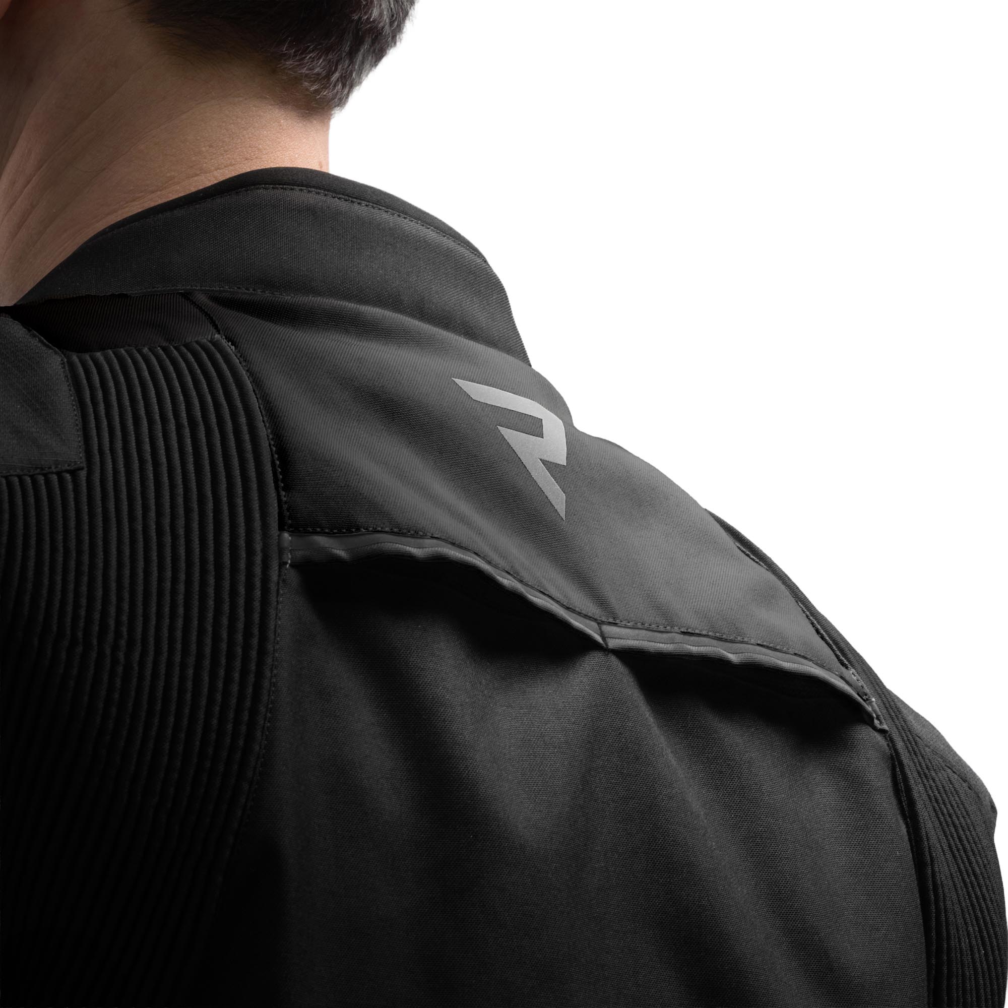 Rebelhorn Swift waterdichte motorfiets textieljas Zwart 7XL Figuur 6