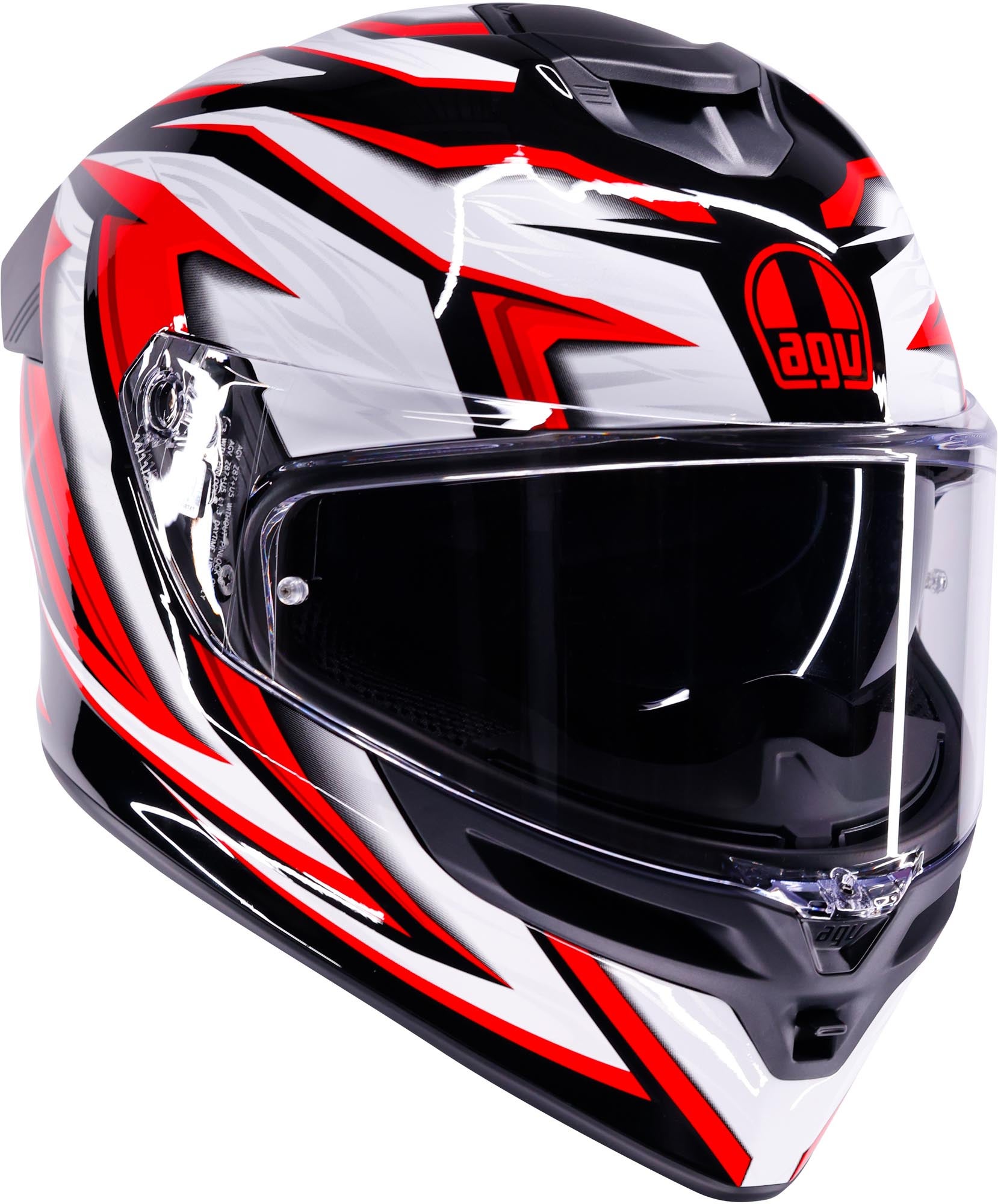 AGV K5 Zenithar 頭盔 黑/白/紅 M碼 (57/58) 圖1